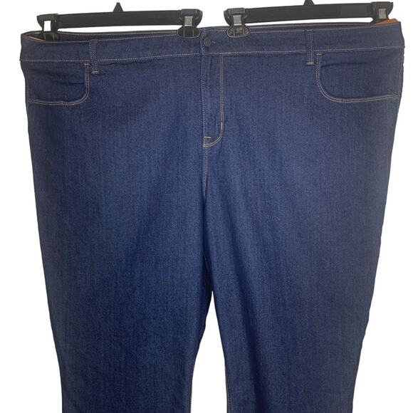 Old Navy NWOT Women's Jeans SIze 28 Blue Super Skinny Mid-Rise - Picture 2 of 8